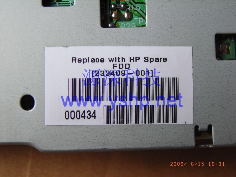 上海源深科技 Shanghai   HP ProLiant ML330G3 ServerFloppy drive HP ML330 G3Floppy drive  233409-001 高清图片