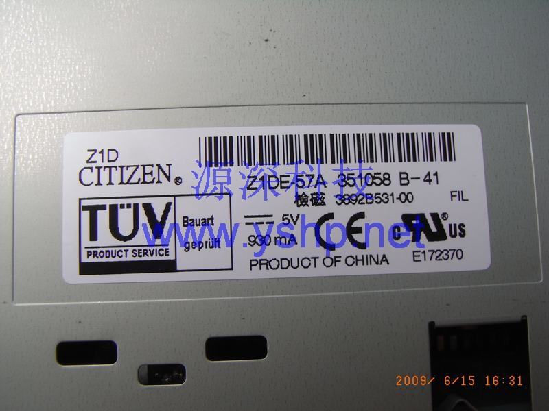 上海源深科技 Shanghai   HP ProLiant ML330G3 ServerFloppy drive HP ML330 G3Floppy drive  233409-001 高清图片