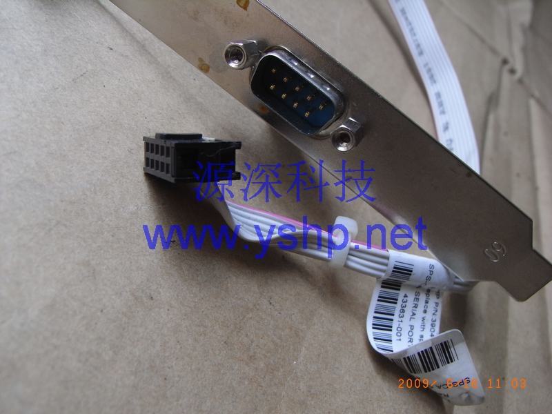 上海源深科技 Shanghai   HP ProLiant ML350G4P Server串口线 HP ML350 G4P 串口扩展线 433631-001 390401-501 高清图片