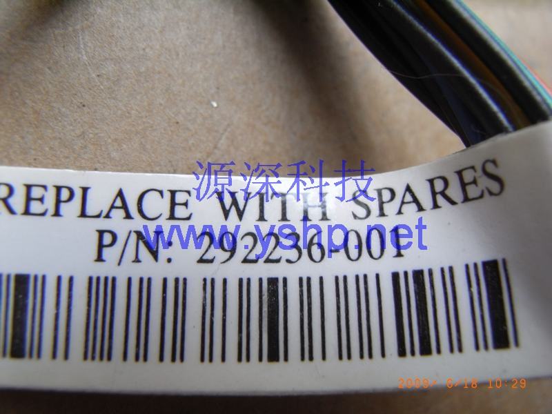 上海源深科技 Shanghai   HP ProLiant ML350G4P Server开关线 HP ML350 G4P 开关板 I/O线 292236-001 高清图片