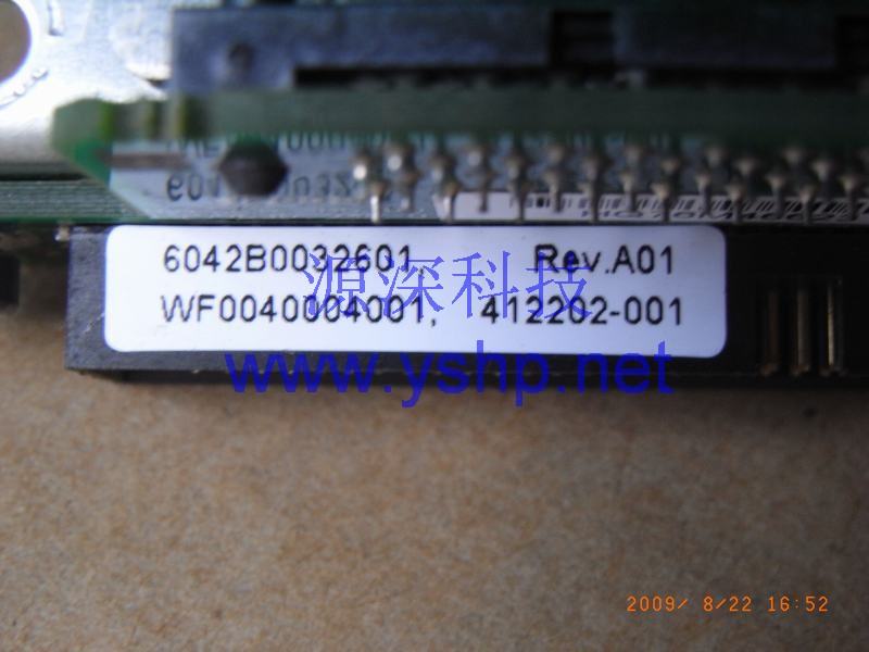 上海源深科技 Shanghai   HP ProLiant DL360G5 ServerOptical Drive interface卡 HP DL360G5Optical Drive连接卡 412202-001 高清图片