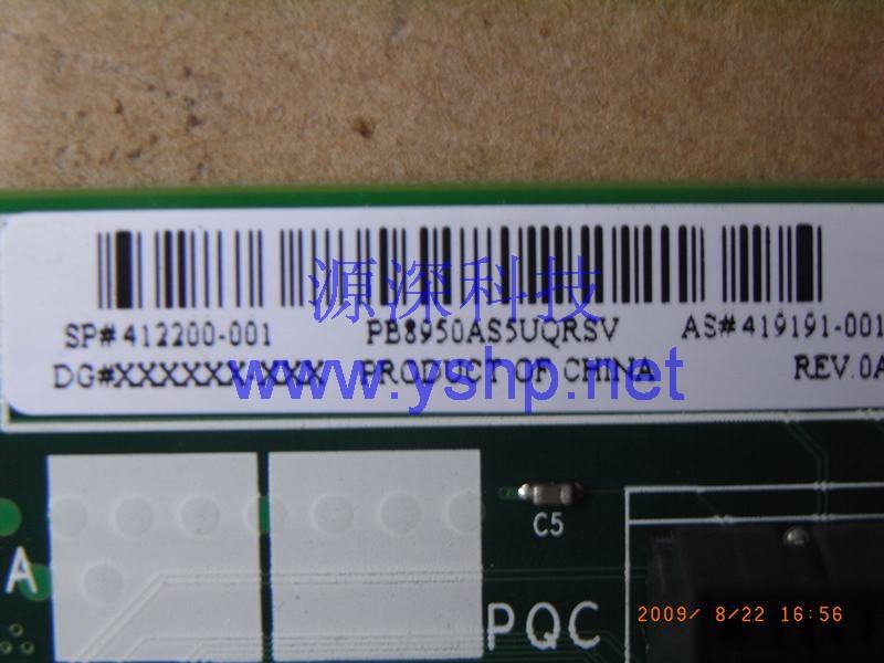 上海源深科技 Shanghai   HP DL365G1 Server转接槽 HP DL365G1 PCI-E扩展槽 419191-001 419192-001 412200-001 高清图片