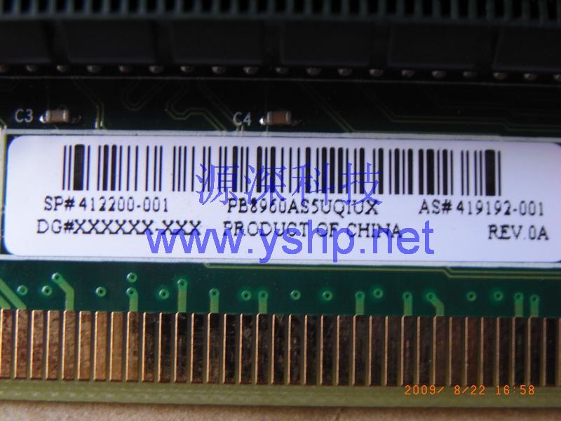 上海源深科技 Shanghai   HP DL365G1 Server转接槽 HP DL365G1 PCI-E扩展槽 419191-001 419192-001 412200-001 高清图片