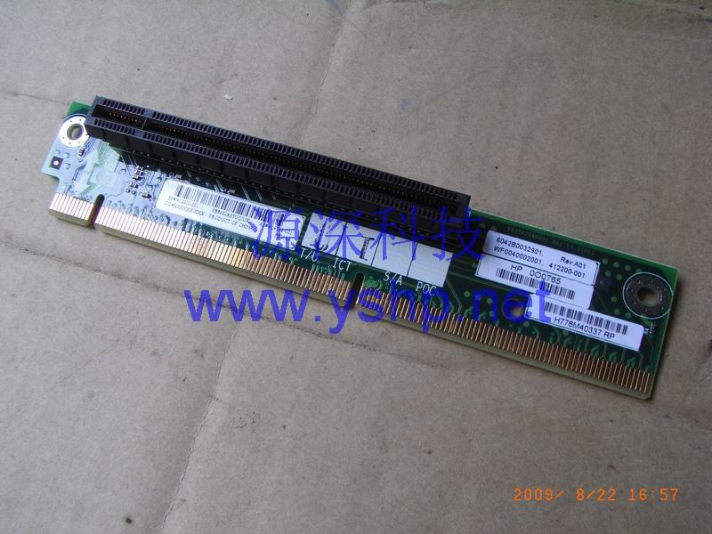 上海源深科技 Shanghai   HP DL360G5 Server转接槽 HP DL360G5 PCI-E扩展槽 419191-001 419192-001 412200-001 高清图片