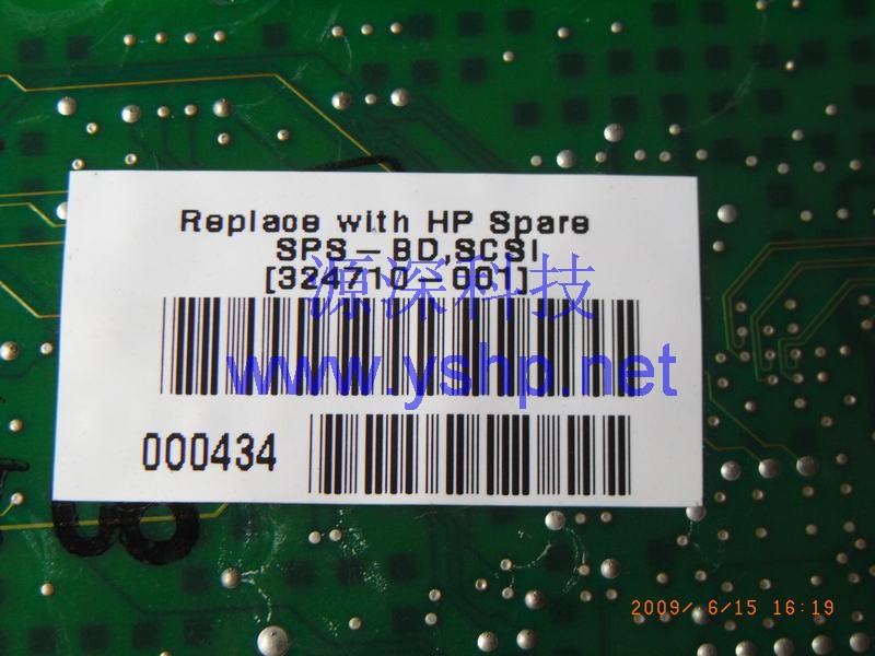 上海源深科技 Shanghai   HP ProLiant ML330G3 Server SCSI卡 PCI-X转SCSI卡 324710-001 高清图片