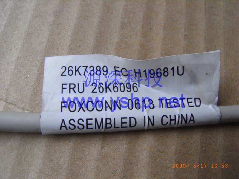 上海源深科技 Shanghai   IBM xSeries 226 ServerUSB连接线 IBM X226 Server 前面板usb interface线 26K7389 26K6096 高清图片