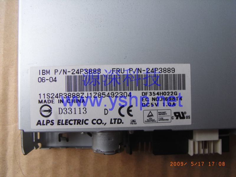 上海源深科技 Shanghai   IBM xSeries 226 ServerFloppy drive IBM X226 Server Floppy drive 24P3889 高清图片