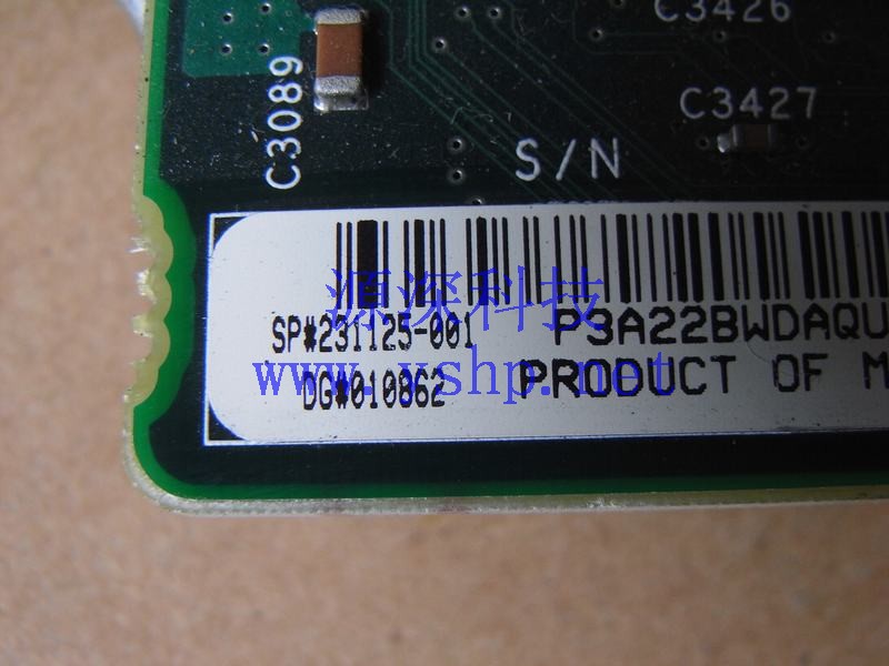 上海源深科技 Shanghai   HP DL580G2  Server mainboard  4路mainboard DL580G2mainboard 231125-001 高清图片