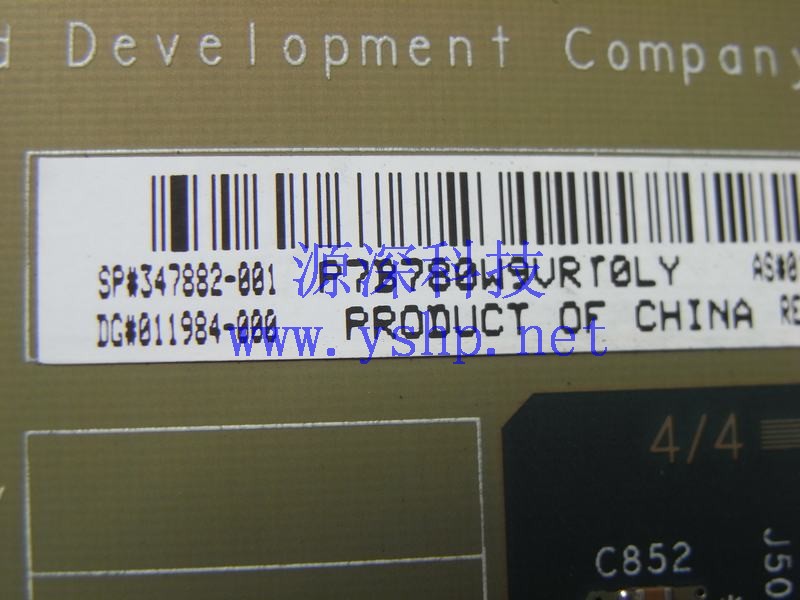 上海源深科技 Shanghai   HP ML370G4  Server mainboard  ML370G4mainboard 347882-001 高清图片