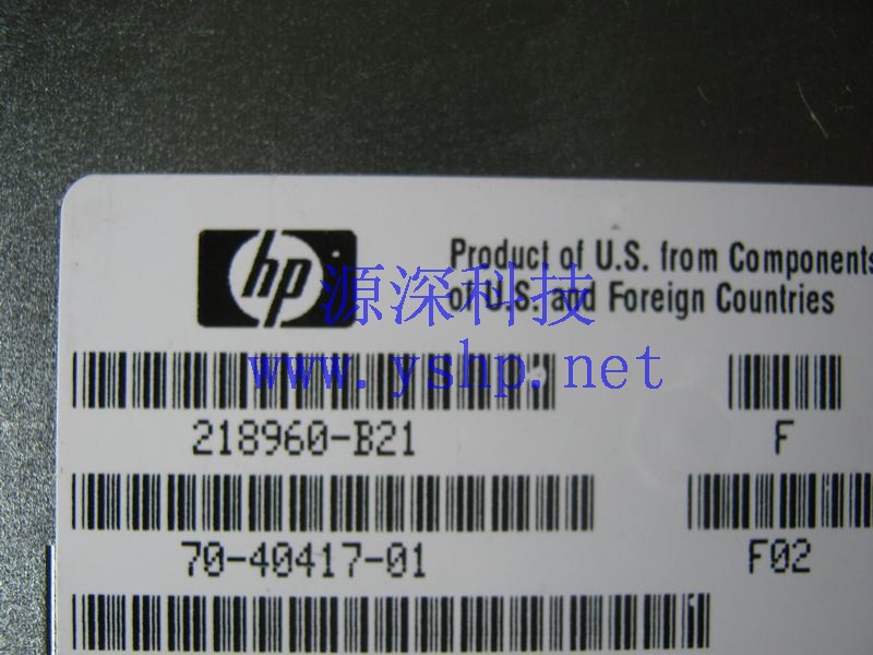 上海源深科技 Shanghai   HP MSA1000 光纤 modules 2GB FC IO modules 218960-B21 229206-001 高清图片