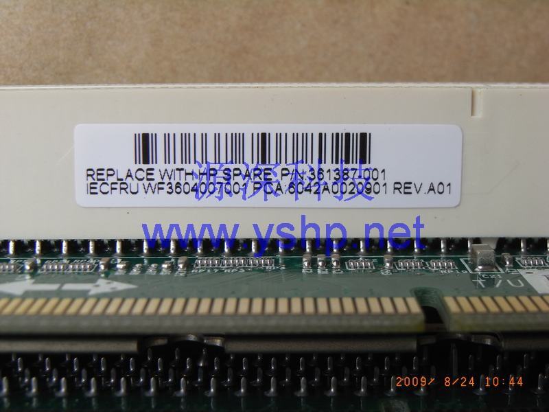 上海源深科技 Shanghai   HP DL360G4P Server扩展板 HP DL360G4P 扩展槽 PCI-X 361387-001 高清图片