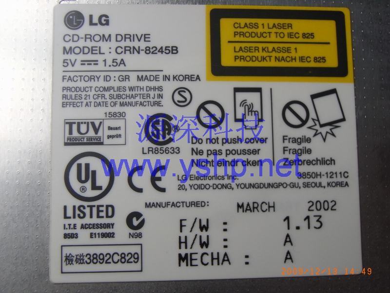 上海源深科技 Shanghai   IBM X345 ServerOptical Drive IBM X345 Optical Drive 06P5262 06P5263 高清图片