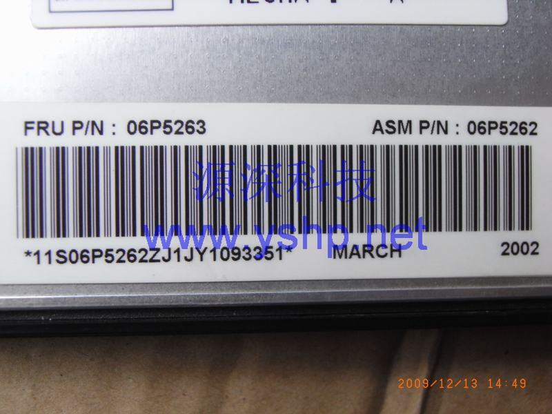 上海源深科技 Shanghai   IBM X365 ServerOptical Drive IBM X365 Optical Drive 06P5262 06P5263 高清图片