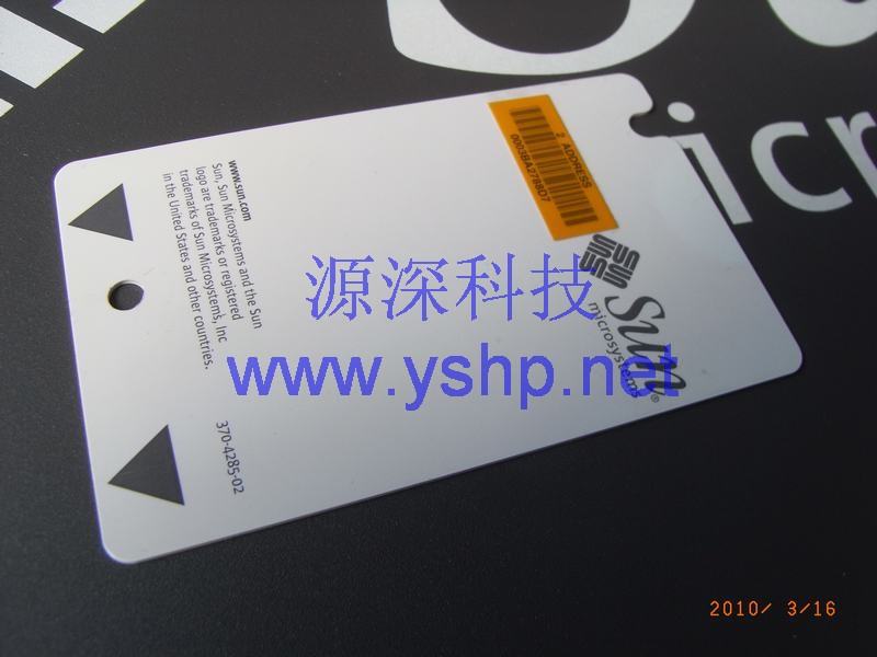 上海源深科技 Shanghai   SUN Fire V100 Server配置卡 SUN V100 配置卡 config IDprom 370-4285-02 高清图片