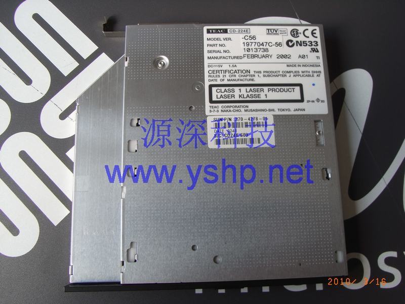 上海源深科技 Shanghai   SUN Fire V100 ServerOptical Drive SUN V100 CDOptical Drive 370-4278-01 高清图片