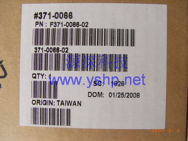上海源深科技 Shanghai   SUN  NEW  导轨 Fire V210导轨 V210 Server导轨 Rack 371-0066 高清图片