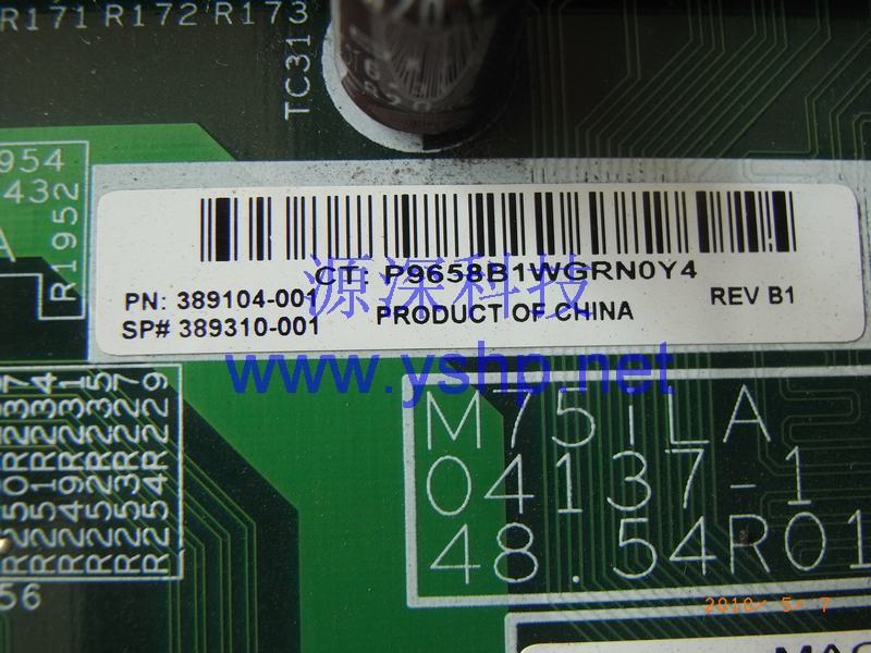 上海源深科技 Shanghai   HP Proliant DL140G2  Server mainboard  DL140G2mainboard 389310-001 389104-001 高清图片