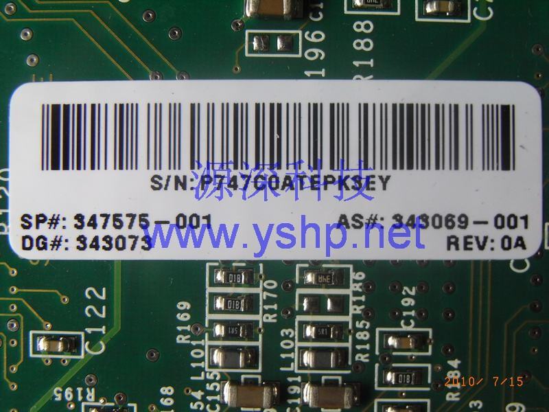 上海源深科技 Shanghai   HP DL380G4 Server光纤卡 2G PCI-X HBA FCA2408 347575-001 343069-001 高清图片