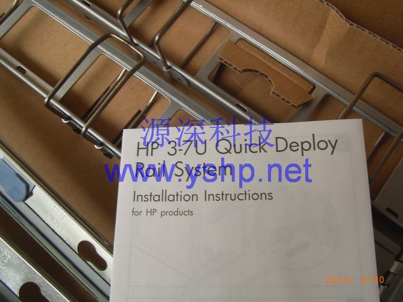 上海源深科技 Shanghai   HP  NEW 盒装 ML370G5 Server导轨 ML370G5 导轨 Rack 374503-001 高清图片