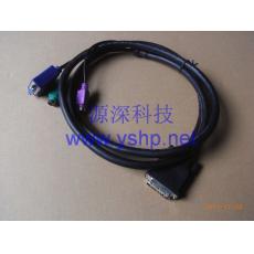 Shanghai   IBM X335 Server 显示输出线 X335 菊花线 C2T KVM线