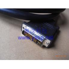 Shanghai   IBM X330 Server 显示输出线 X330 菊花线 C2T KVM线