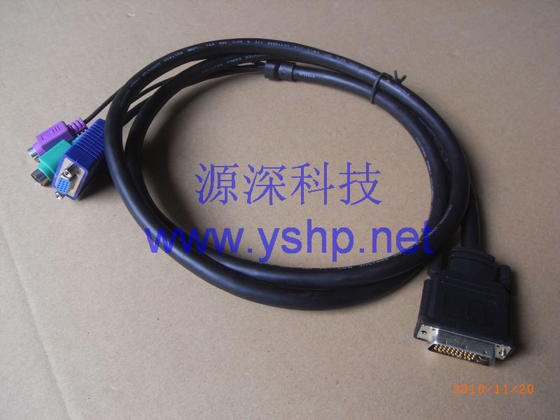 上海源深科技 Shanghai   IBM X330 Server 显示输出线 X330 菊花线 C2T KVM线 高清图片