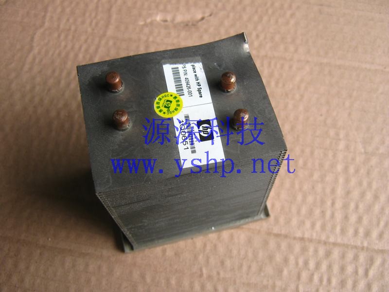 上海源深科技 Shanghai   HP 原装 ML370G5  Server 散热片 散热器 409426-001 高清图片