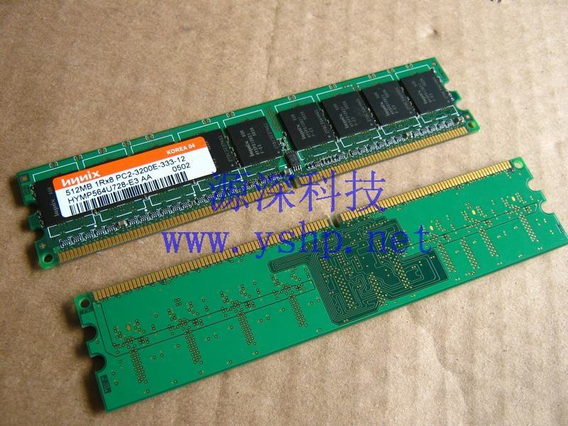 上海源深科技 Shanghai   Hynix 海力士 512M PC2-3200E 纯ECC  Memory   HYMP564U728 高清图片