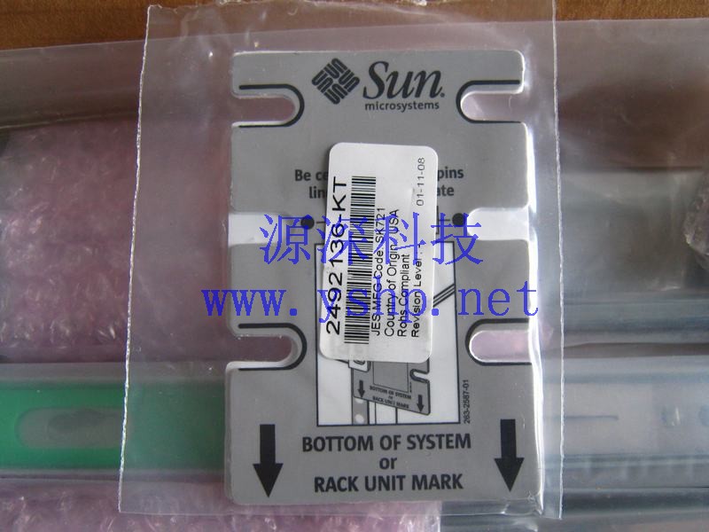 上海源深科技 Shanghai   SUN SPARC Enterprise M4000 导轨 Rack Mount Kit 371-0096 高清图片