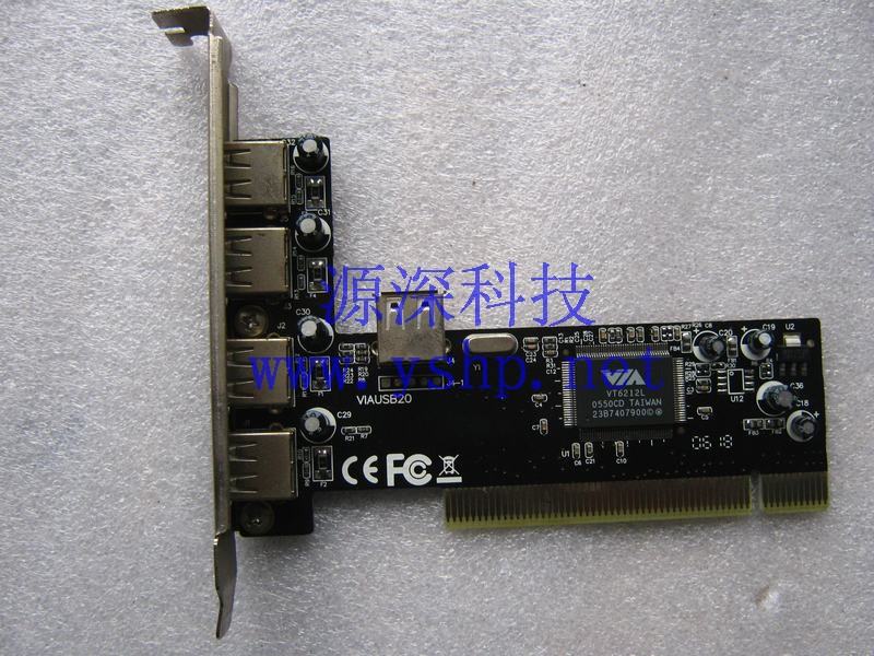上海源深科技 Shanghai    Advantech  610 Industrial computer PCI interface USB扩展卡 5口 高清图片