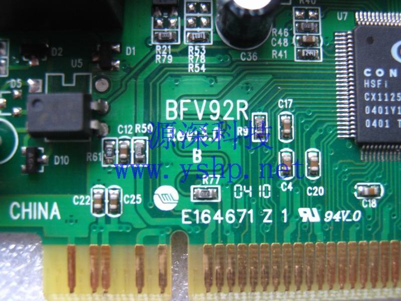 上海源深科技 Shanghai    Advantech  610 Industrial computer modem卡 传真卡 PCI interface BFV92R 高清图片