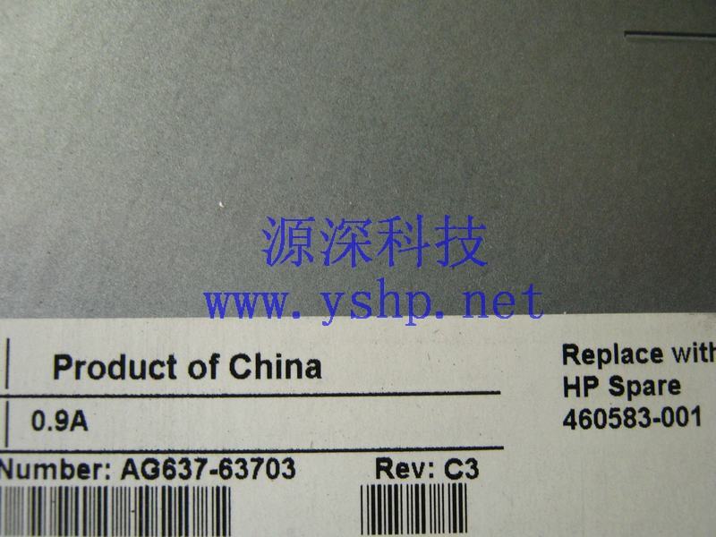 上海源深科技 Shanghai   HP EVA4400  Fan  组件 Fan Unit 460583-001 AG637-63703 高清图片