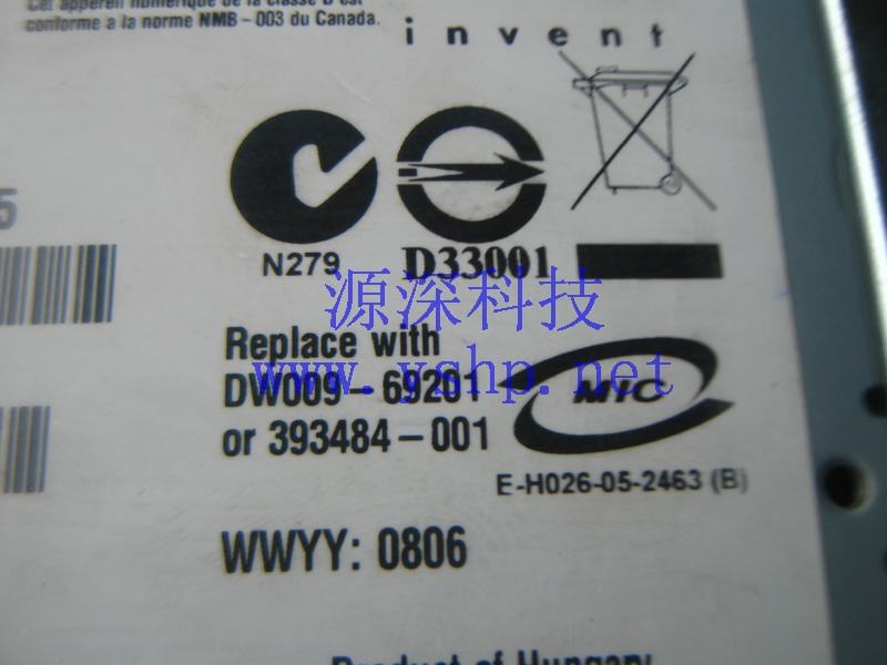 上海源深科技 Shanghai   HP 原装 DAT72 内置 Tape drive  Q1522B DW009-69201  393484-001 高清图片