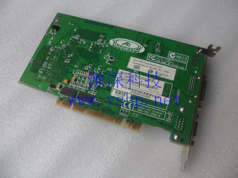 上海源深科技 Shanghai   SUN 原装  Server  Graphics Card   XVR-100 375-3181 高清图片