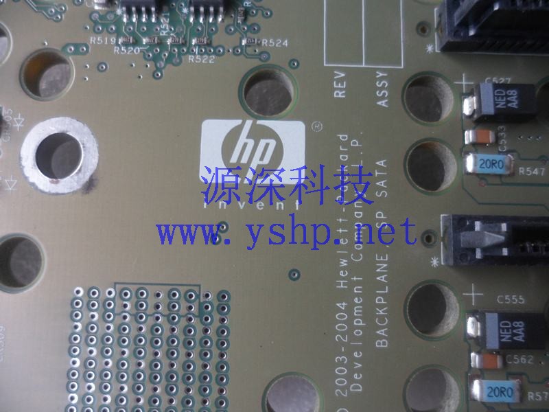 上海源深科技 Shanghai   HP 原装 MSA20 SAS/SATA Hard disk backplane   361740-001 高清图片