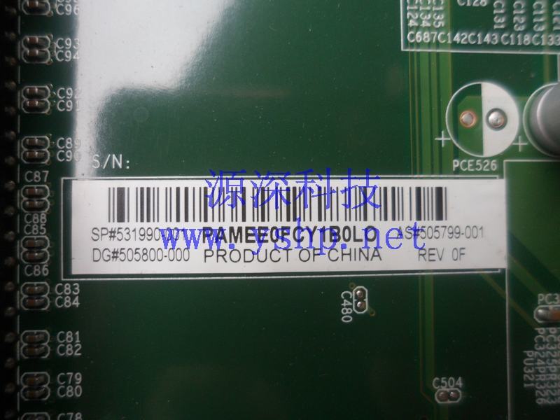 上海源深科技 Shanghai   HP 原装 NEW  Compaq 8100 8180 mainboard 531990-001 505799-001 高清图片