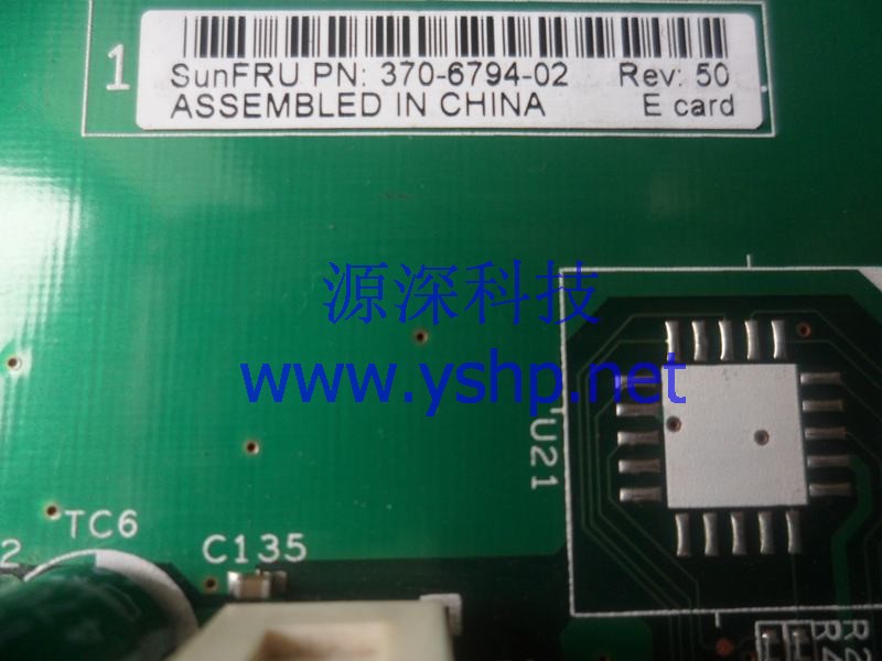 上海源深科技 Shanghai   SUN 原装 JAVA W1100Z K85AE PCI扩展板 370-6794-02 高清图片
