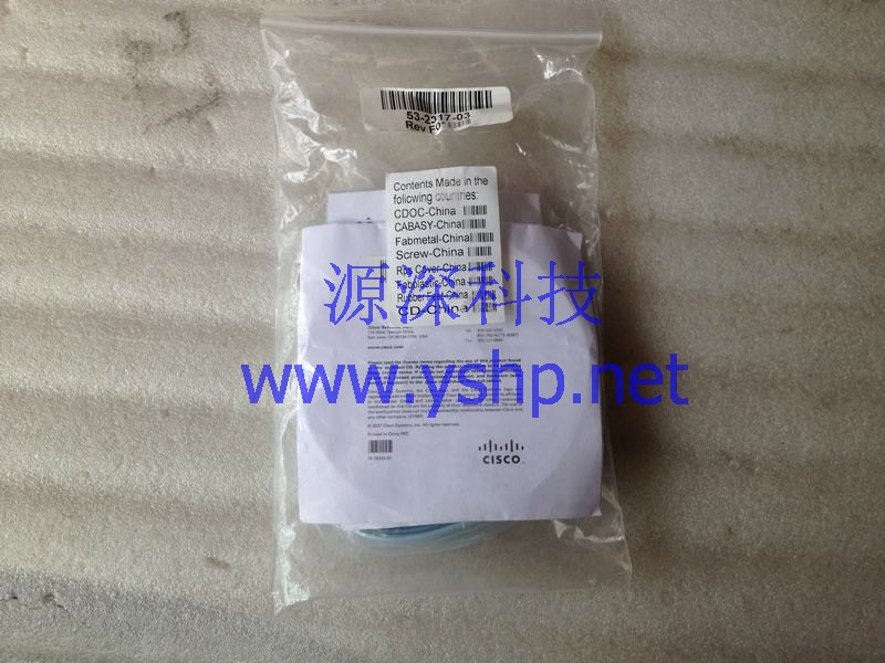 上海源深科技 Shanghai   思科 cisco 原装 NEW console串口调试线 53-2317-03 高清图片