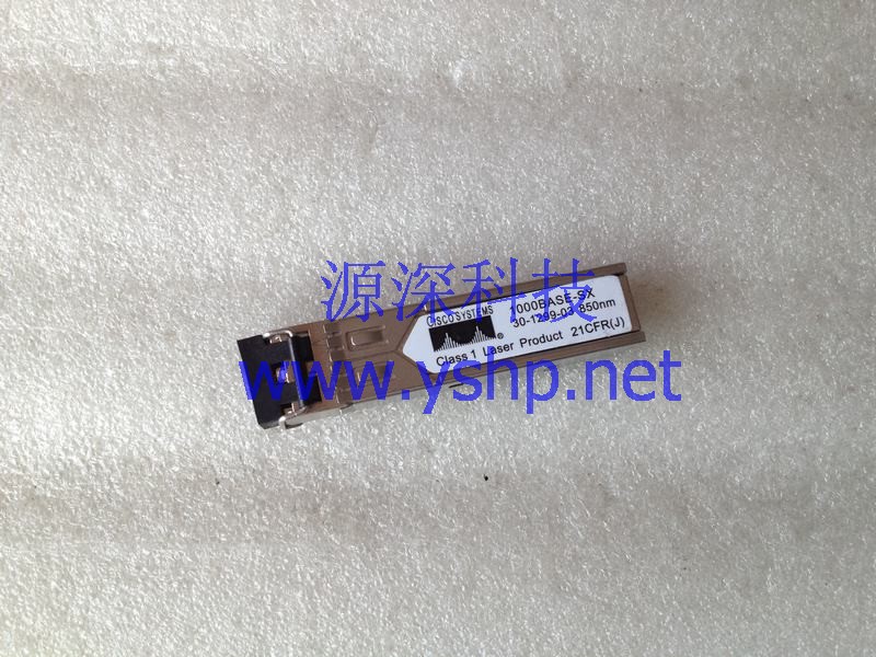 上海源深科技 Shanghai   原装 思科 Cisco 光纤 modules 1000BASE-SX 30-1299-03 850NM 21CFRJ 高清图片