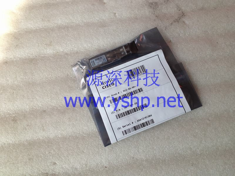 上海源深科技 Shanghai   原装 NEW  思科 Cisco光纤 modules GLC-SX-MM 30-1301-02 高清图片