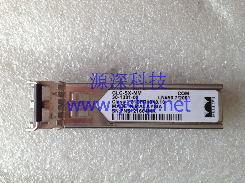上海源深科技 Shanghai   原装 NEW  思科 Cisco光纤 modules GLC-SX-MM 30-1301-02 高清图片