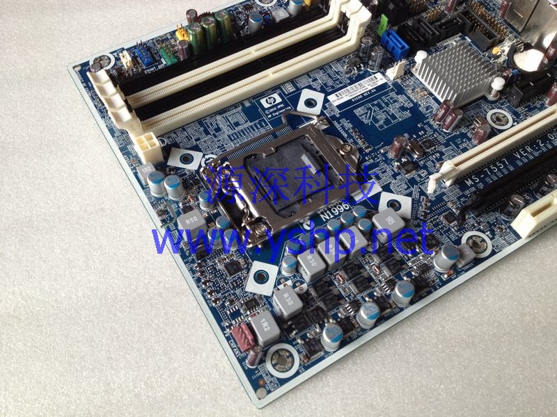 上海源深科技 Shanghai   原装 NEW  HP Z200 SFF 小机箱mainboard 599369-001 599169-001 高清图片