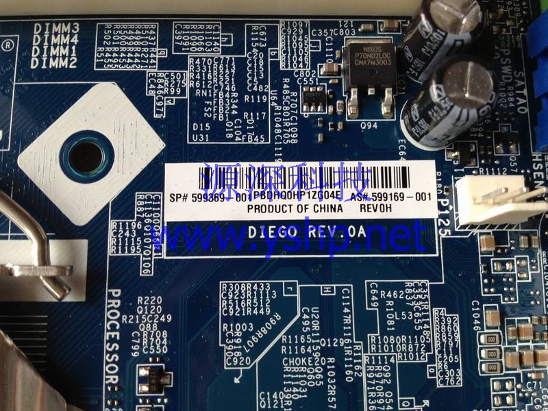 上海源深科技 Shanghai   原装 NEW  HP Z200 SFF 小机箱mainboard 599369-001 599169-001 高清图片