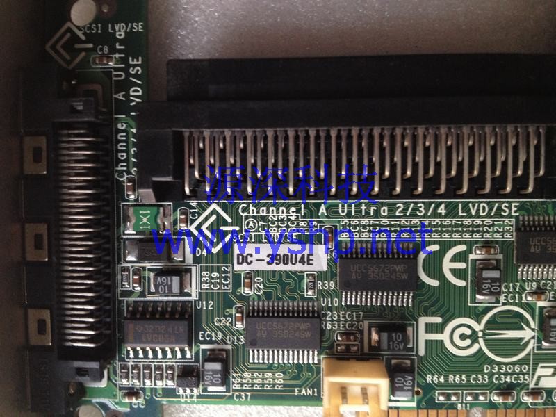 上海源深科技 Shanghai   宝德 PowerLeader PT3050T-C Server PCI-X SCSI卡 DC-390U4E 高清图片