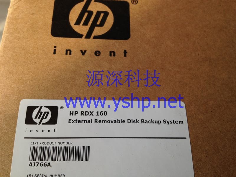 上海源深科技 Shanghai   HP RDX160 外置 可拆卸磁盘备份系统 AJ766A 高清图片