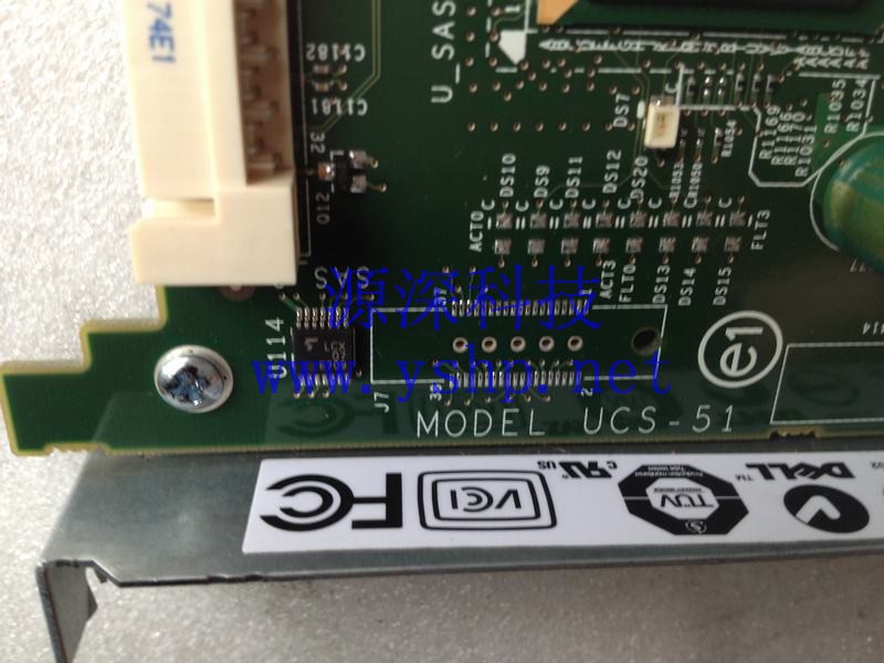 上海源深科技 Shanghai   DELL PowerEdge  Server PCI-E 5IR Raid card UCS-51 UN939 高清图片
