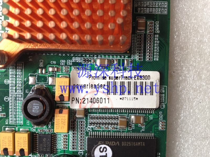 上海源深科技 Shanghai   Promise superTrack EX8300 8口 PCI-X SATA Raid card 21406011 高清图片