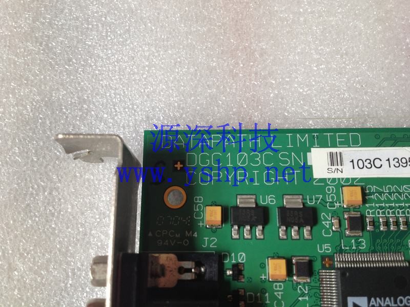 上海源深科技 Shanghai   DATAPATH LIMITED DGC103C PCI Video Data   Capture Card  高清图片