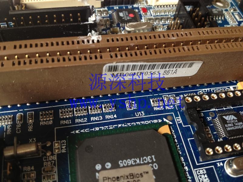 上海源深科技 Industrial computer Embedded  mainboard EMB-861A ATIOSYS 370PGA 高清图片