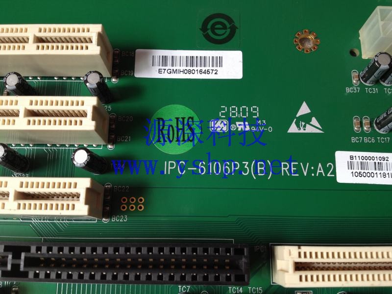 上海源深科技 Shanghai    EVOC Advantech Industrial computer backplane  IPC-6106P3(B) REV A2 高清图片